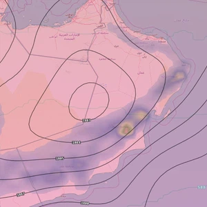 حالة قوية من عدم الإستقرار الجوي تنتظر محافظات عديدة في السلطنة تبدأ اليوم الجمعة وتشتد تدريجياً السبت والأحد 