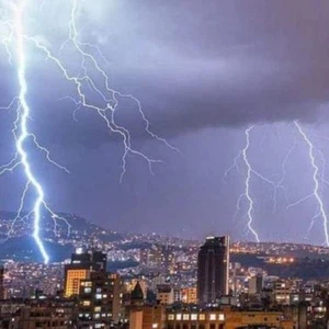 Liban | 10h15 : Nuages orageux dans le ciel du pays et averses de pluie pouvant être fortes