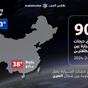 Dans le monde | Une différence de température fantastique qui atteint 90 degrés Celsius dans le même pays.