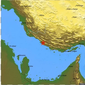 زلزال جنوب ايران 