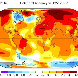 أبريل 2016 الأشد حرارة منذ 130 عاما