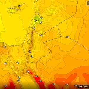 انخفاض تدريجي على درجات الحرارة حتى نهاية الاسبوع	