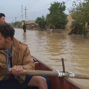 السيول تشرد الآلاف جنوبي العراق 
