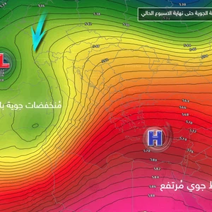استمرارية استقرار ألاجواء حتى نهاية الاسبوع الحالي