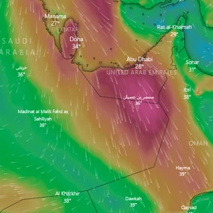 EAU | Les vents d'Al-Bawareh commencent à devenir actifs à partir de mercredi, et une poussière plus intense est attendue jeudi