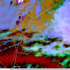 تنبيه من الموجات الغبارية الكثيفة على المناطق الصحراوية جنوب وشرق المملكة بما في ذلك منطقة الطريق الصحراوي