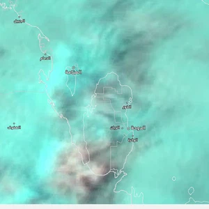 Updated at 9:00 am | Rain clouds approaching Bahrain and extending to Qatar in the coming hours