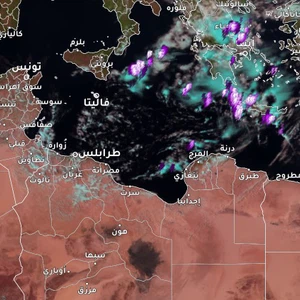 Libye | Analyse d'un système météorologique actif en Méditerranée centrale