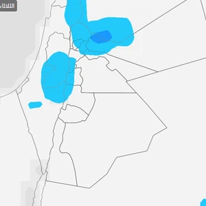 Jordan: Chance of rain in limited areas on Monday and Tuesday before the return of the rainy weather system `Ghaith`