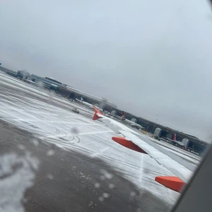 Snow causes two runways to be closed at Manchester Airport today