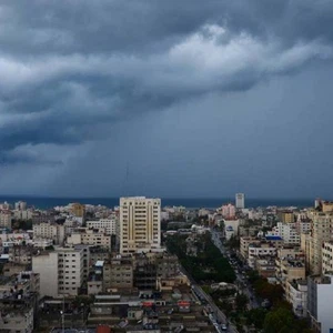 قطاع غزة : زخات متفرقة من المطر نهار الثلاثاء وأمطار أكثر غزارة ليلاً