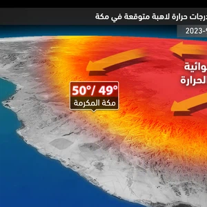 La Mecque | Des températures torrides approchant les 50 degrés Celsius au cours de la seconde moitié de cette semaine