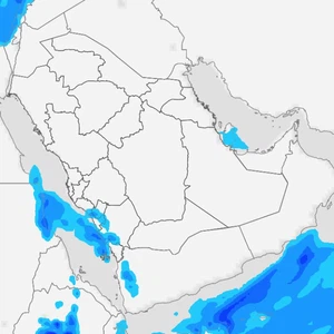 السعودية | المناطق المشمولة بتوقعات الأمطار ليوم الثلاثاء 23-12-2025م