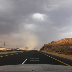 السعودية: زخات مطرية محتملة على أجزاء من المنطقة الوسطى والشرقية والمرتفعات الجنوبية الغربية الأحد والاثنين 