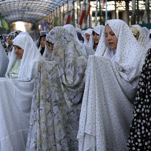 صلاة العيد في إيران