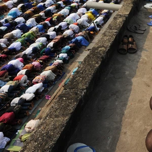 صلاة العيد في أبيدجان