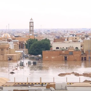 8 دقائق تُلخص واقع الحال بحفر الباطن عقب الأمطار الغزيرة 