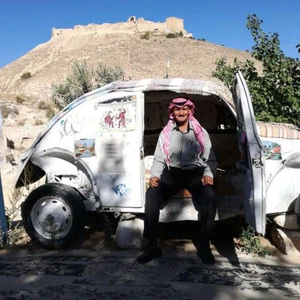 Pictures .. A Jordanian Volkswagen is the smallest hotel in the world