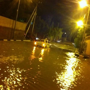 تعرضت مدينة رفحاء و مُجمل مناطق الحدود الشمالية من المملكة ليلة الأحد إلى أحوال جوية استثنائية 