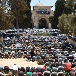 صلاة العيد في المسجد الأقصى