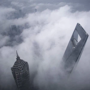 In pictures: amazing scenes of global cities covered in fog