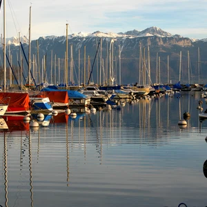 En images : la ville suisse de Lausanne, une image de nature