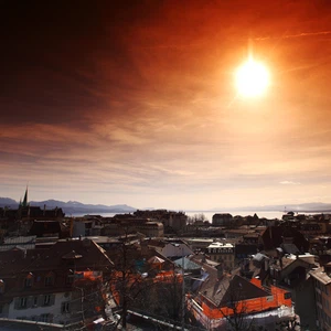 En images : la ville suisse de Lausanne, une image de nature