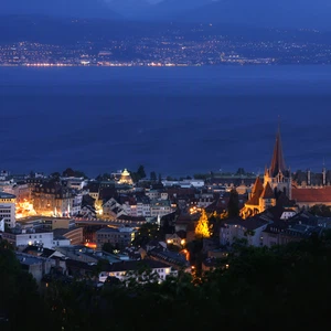 En images : la ville suisse de Lausanne, une image de nature