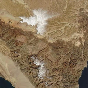 الغطاء الثلجي في سيناء