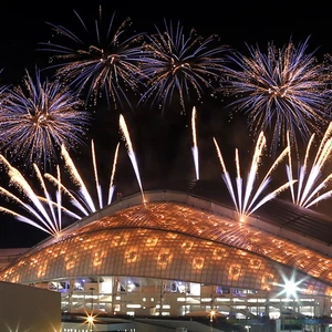 بالصور : شاهد روعة الملعب الذي سيستضيف حفل افتتاح دورة الألعاب الشتوية سوتشي 2014