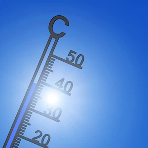 What are the factors on which the air temperature depends?