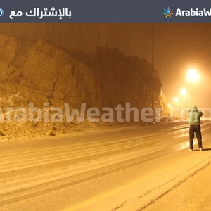 صور من قلب الحدث .. تساقط الثلوج على مرتفعات الرشادية جنوب الأردن – بالاشتراك مع فورد