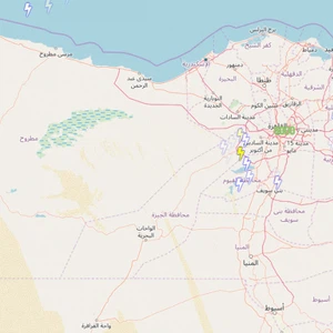 الأمطار الرعدية على مصر اليوم الأثنين 22-10-2019