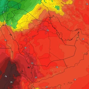 Saudi Arabia: A sharp drop in temperatures in the north, and ...