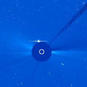 بالفيديو .. اصطدام مذنب بالشمس يوم الخميس الماضي