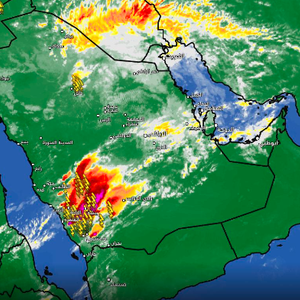 السعودية | سحب رعدية ثقيلة تؤثر على جنوب المملكة وتوقعات بامتدادها شرقاً الساعات القادمة