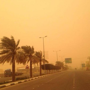 رياح البوارح تنشط من جديد وتثير الغبار في 3 دول عربية نهاية الأسبوع