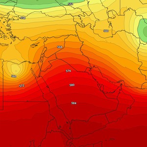مرفق بالأمطار والبرد.. منخفض جوي يؤثر على 12 دولة عربية يسلك مسارًا غير اعتيادي