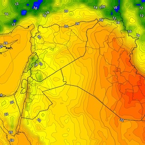 الأردن | شهر يوليو/تموز يبدأ بأجواء صيفية اعتيادية ولا مؤشرات على موجات حارة قريبة