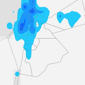 Humid air currents will affect the Kingdom on Friday, leading to intermittent rainfall and active winds.
