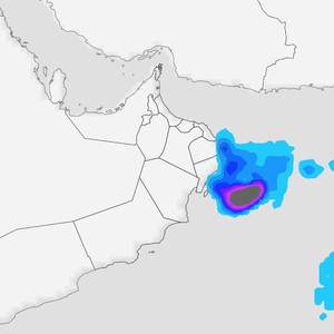 تبعات ثانوية للحالة المدارية "تشاكي" قد تطال مناطق في سلطنة عمان غدًا