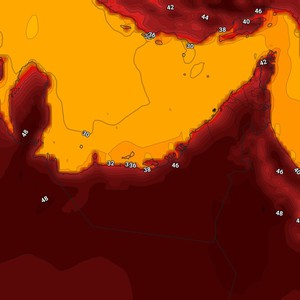 الإمارات | درجات الحرارة تقترب من الـ 50 درجة مئوية في بعض المناطق الخميس 