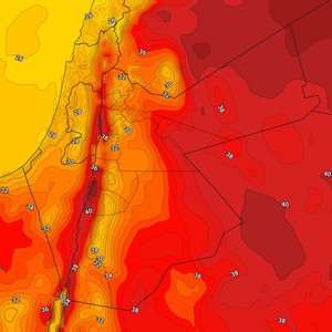 الأثنين | طقس صيفي إعتيادي نهاراً لطيف ورطب ليلاً