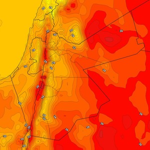 الأردن: آب اللهاب يُقبل على المملكة بأجواء معتدلة على غير العادة