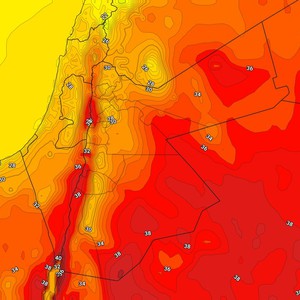 الأردن | طقس صيفي إعتيادي في اغلب مناطق المملكة الثلاثاء   