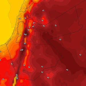 الأحد | بدء تأثر المملكة بكتلة هوائية حارة وطقس حار في عموم المناطق