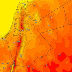 الأردن | ارتفاع قليل على درجات الحرارة الأحد  