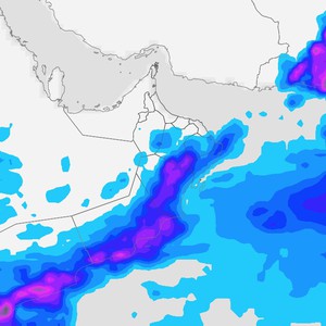 سلطنة عُمان: اشتداد كبير على الحالة الماطرة واتساع رقعة تأثيرها اعتبارًا من اليوم
