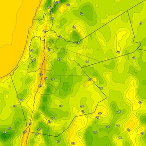 الأردن: أكثر من 15 درجة مئوية الفرق الحراري بين نهار اليوم والليلة القادمة