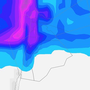 Jordan: The low-pressure system will intensify to a third-degree storm tomorrow, with heavy rain expected starting in the evening, especially in Karak and Tafila.